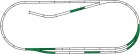 42011 Roco ROCO LINE track set C